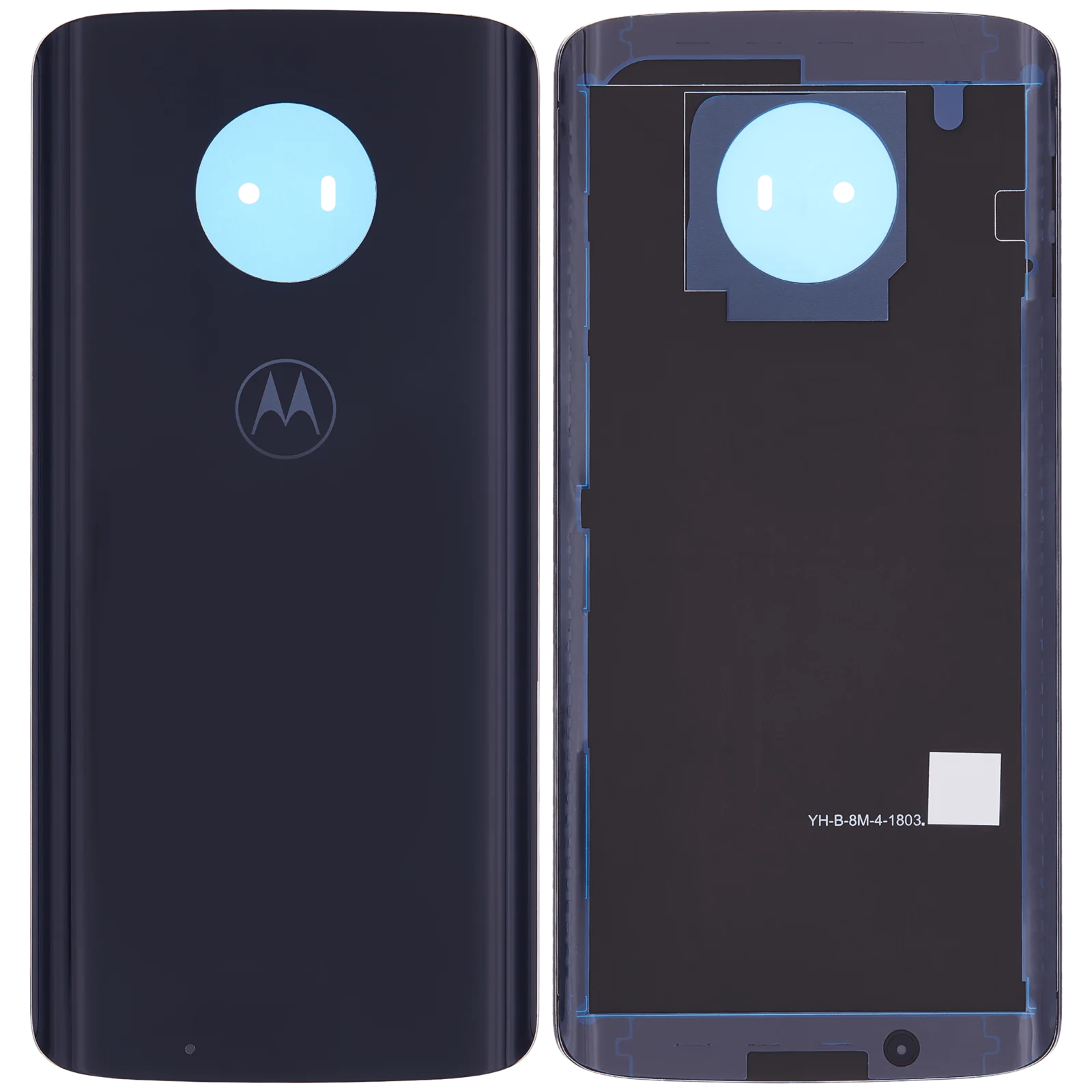 Back cover Glass For Motorola Moto G6 (XT1925 / 2018) (Genuine OEM) (Deep Indigo)