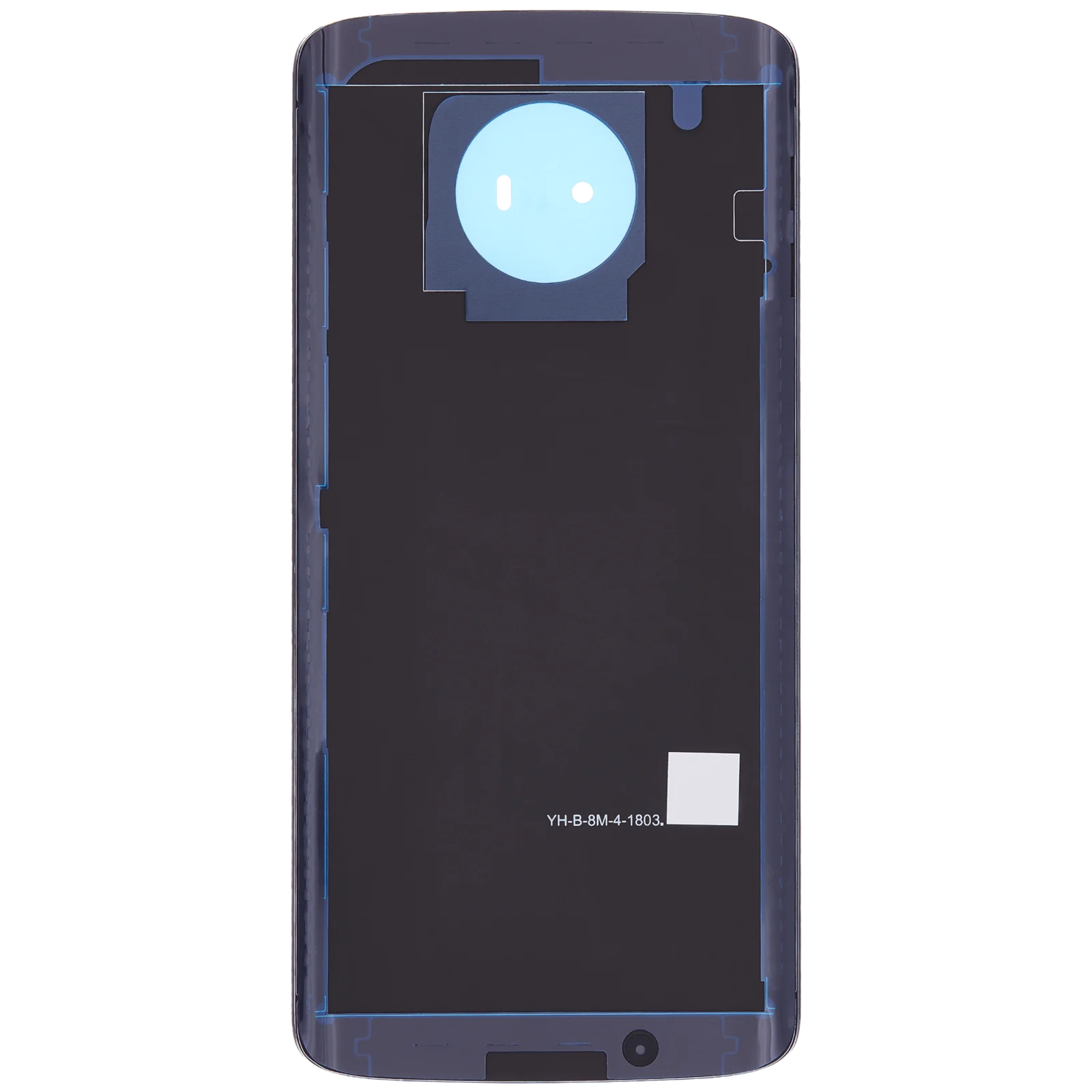 Back cover Glass For Motorola Moto G6 (XT1925 / 2018) (Genuine OEM) (Deep Indigo) - Image 3