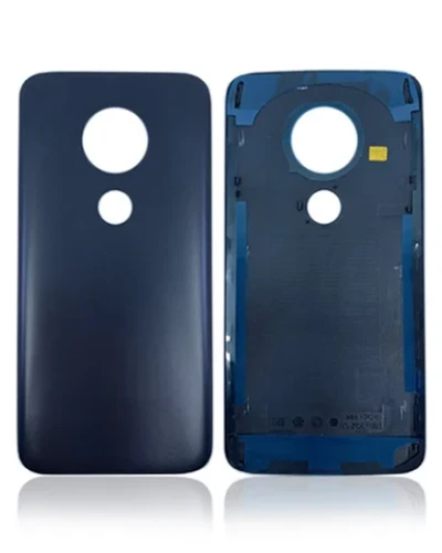 Back cover Glass For Motorola Moto G7 Play (XT1952 / 2019) (Black) (US Version)