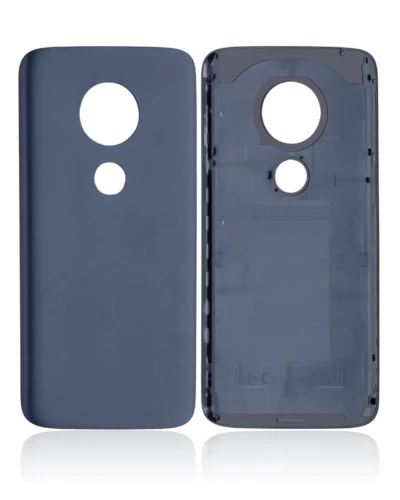 Back cover Glass For Motorola Moto G7 Play (XT1952 / 2019) (Deep indigo) (US Version)