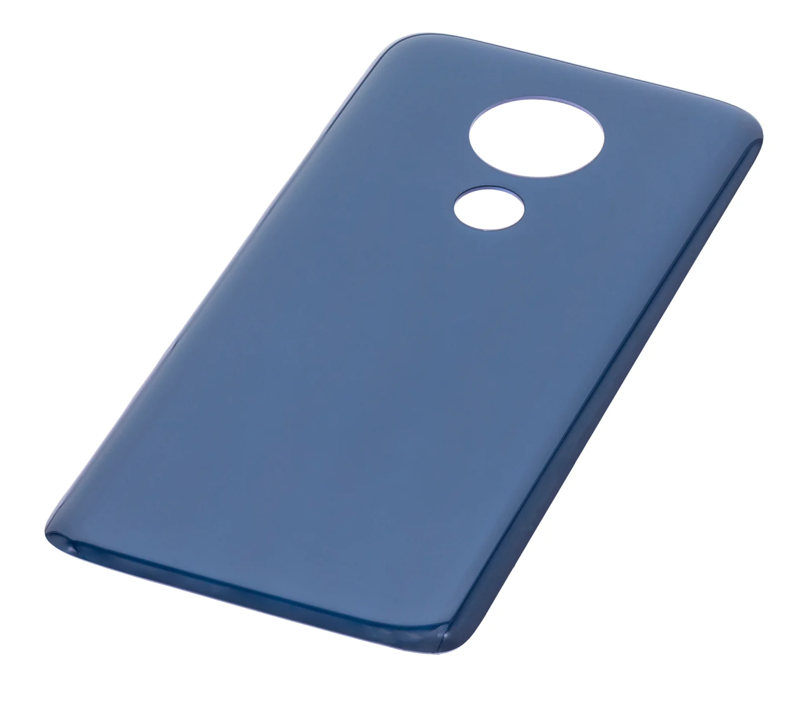Back cover Glass For Motorola Moto G7 Power (XT1955 / 2019) (Marine Blue) (International Version) - Image 4