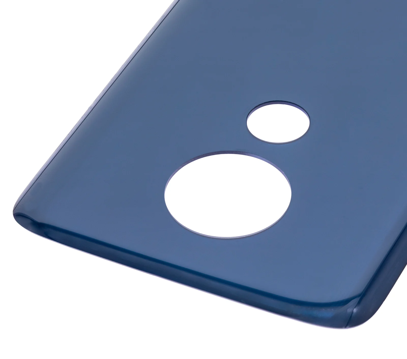 Back cover Glass For Motorola Moto G7 Power (XT1955 / 2019) (Marine Blue) (International Version) - Image 6