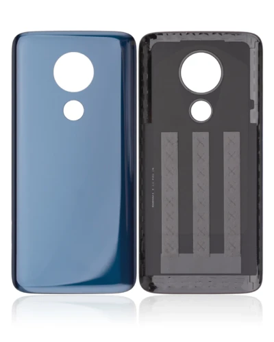 Back cover Glass For Motorola Moto G7 Power (XT1955 / 2019) (Marine Blue) (US Version)