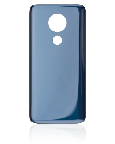 Back cover Glass For Motorola Moto G7 Power (XT1955 / XT1955-5 / XT1955-6 / XT1955-7 2019) (US Version) (Genuine OEM) (Marine Blue)