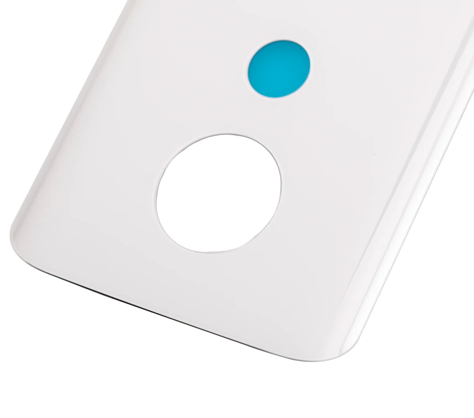 Back cover Glass For Motorola Moto G7 (XT1962 / 2019) (Clear White) - Image 8