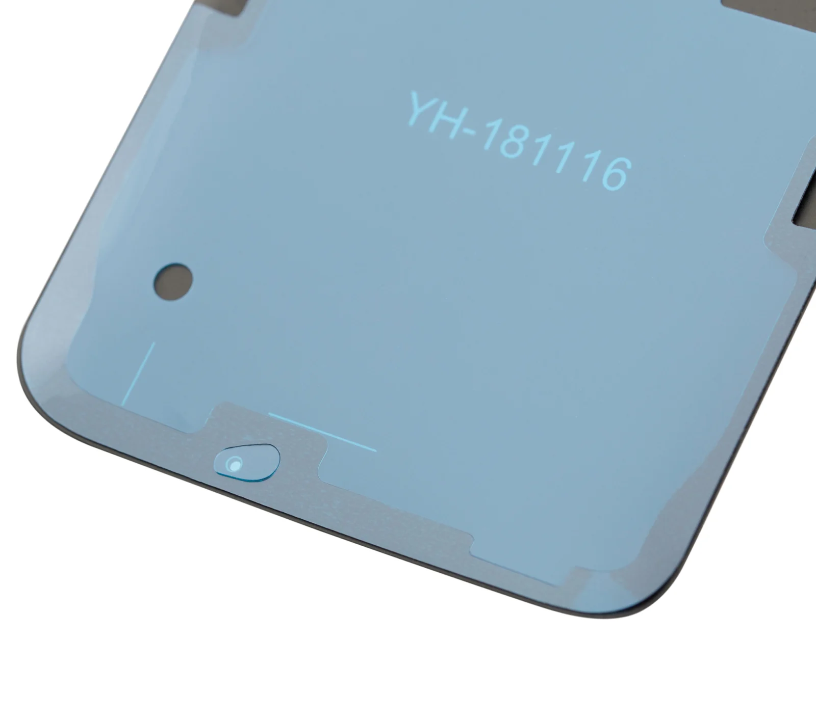 Back cover Glass For Motorola Moto G7 (XT1962 / 2019) (Clear White) - Image 4