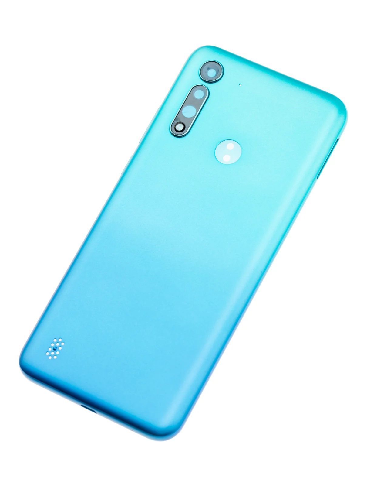 Back cover Glass For Motorola Moto G8 Power Lite (XT2055 / 2020) (Arctic Blue) - Image 6