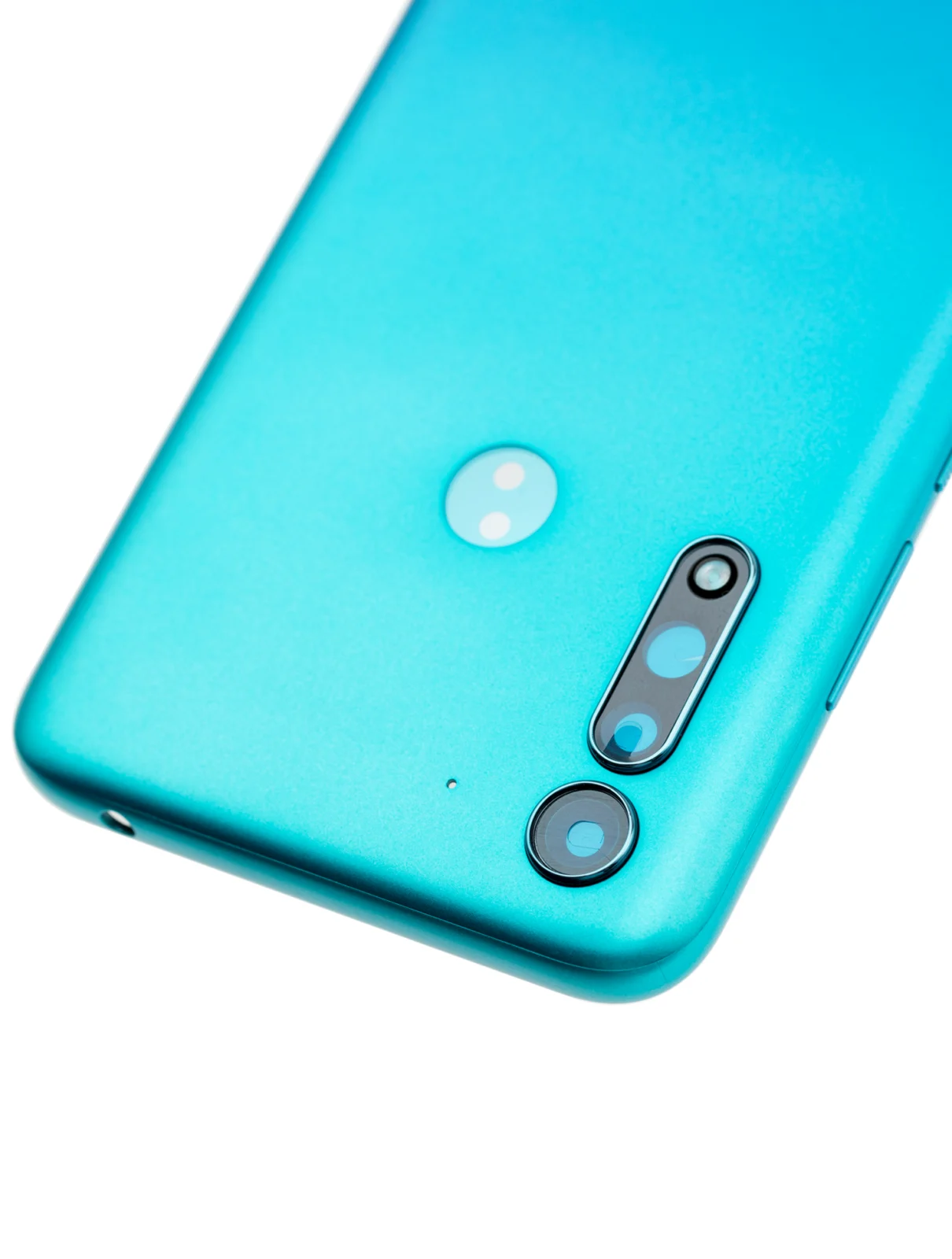 Back cover Glass For Motorola Moto G8 Power Lite (XT2055 / 2020) (Arctic Blue) - Image 8