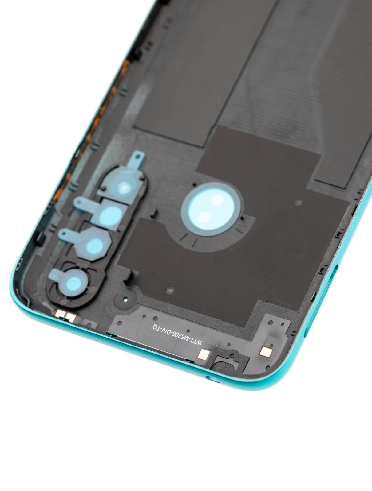 Back cover Glass For Motorola Moto G8 Power Lite (XT2055 / 2020) (Arctic Blue) - Image 9