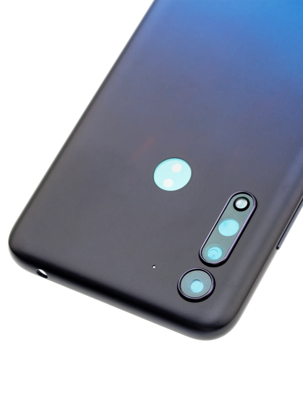 Back cover Glass For Motorola Moto G8 Power Lite (XT2055 / 2020) (Royal Blue) - Image 5