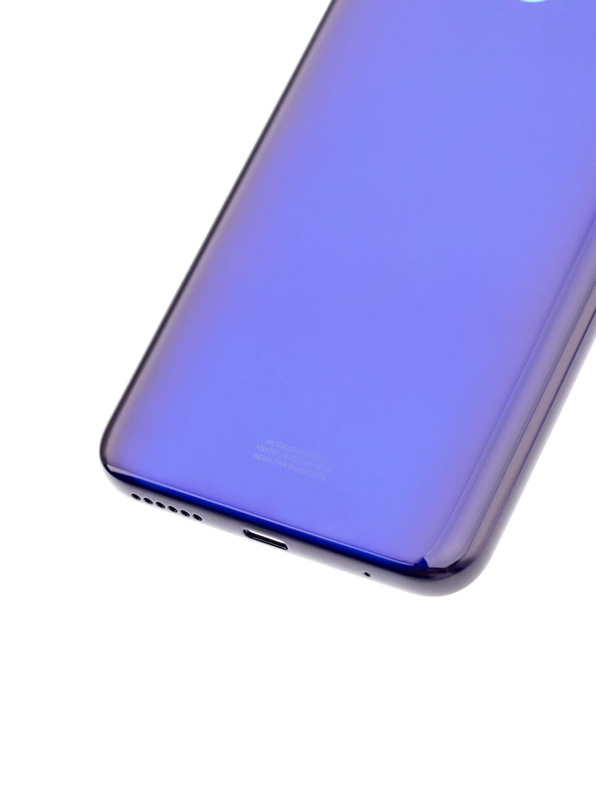 Back cover Glass For Motorola Moto G9 Play (XT2083 / 2020) (Sapphire Blue) - Image 5
