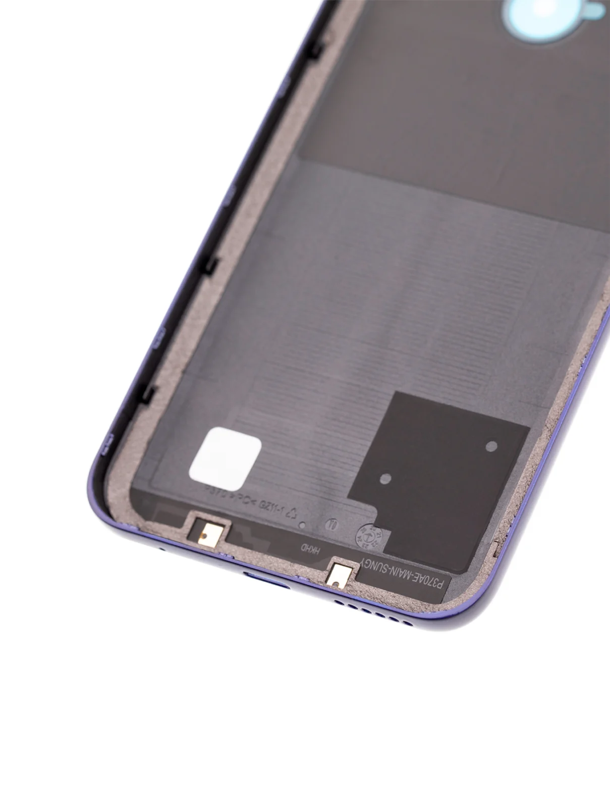 Back cover Glass For Motorola Moto G9 Play (XT2083 / 2020) (Sapphire Blue) - Image 8