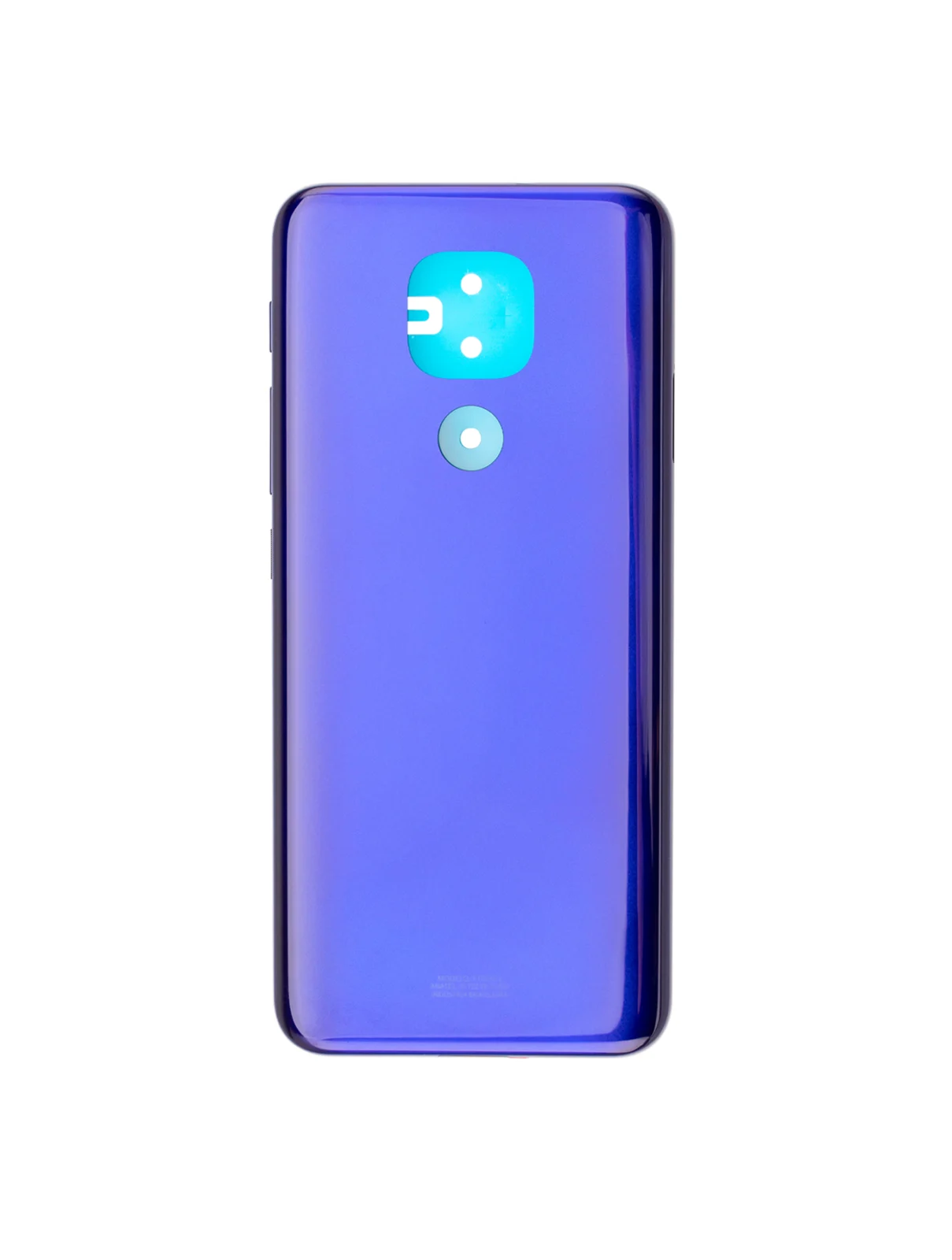 Back cover Glass For Motorola Moto G9 Play (XT2083 / 2020) (Sapphire Blue) - Image 3