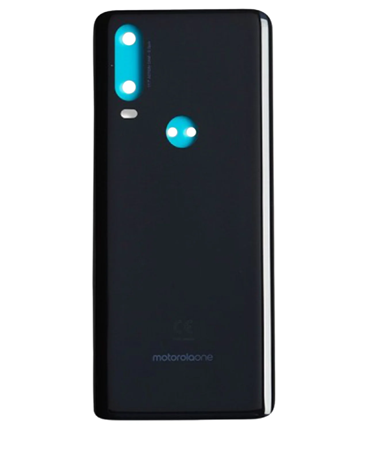 Back cover Glass For Motorola One Action (XT2013-1 / XT2013-2 / XT2013-4 / 2019) (Genuine OEM) (Denim Blue) - Image 4
