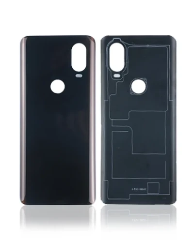 Back cover Glass For Motorola One Vision / P50 (XT1970 / 2019) (Used OEM Pull: Grade A) (Gradient / Bronze)
