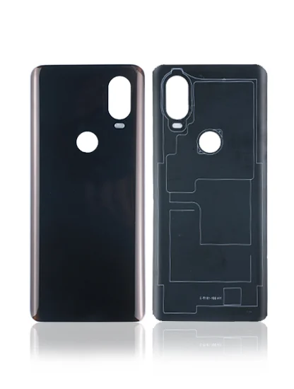 Back cover Glass For Motorola One Vision / P50 (XT1970 / 2019) (Used OEM Pull: Grade A) (Gradient / Bronze)
