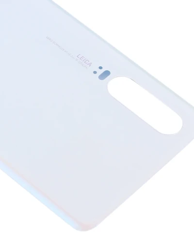 Back cover Glass For Motorola One (XT1941 / 2018) / P30 Play (XT1941 / 2018) (Used OEM Pull: Grade A) (White)