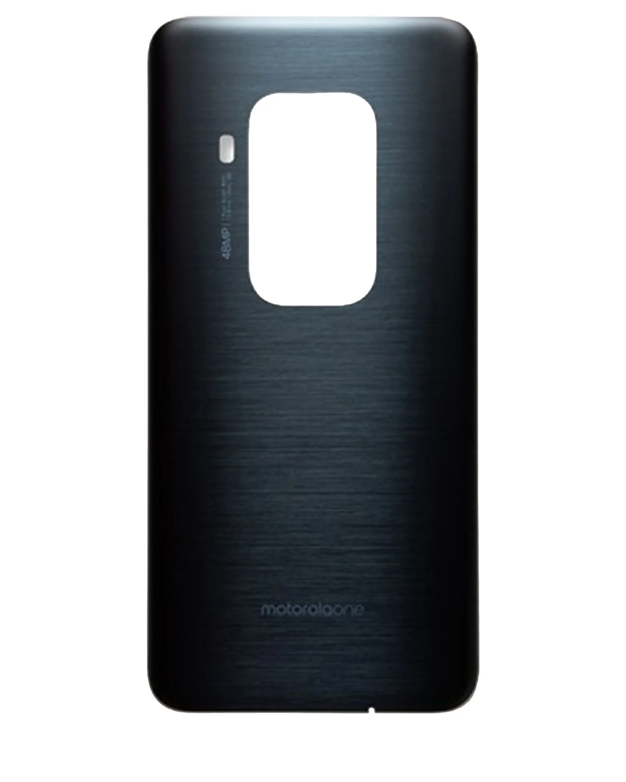 Back cover Glass For Motorola One Zoom (XT2010-01 / 2019) (Genuine OEM) (Gray) - Image 3