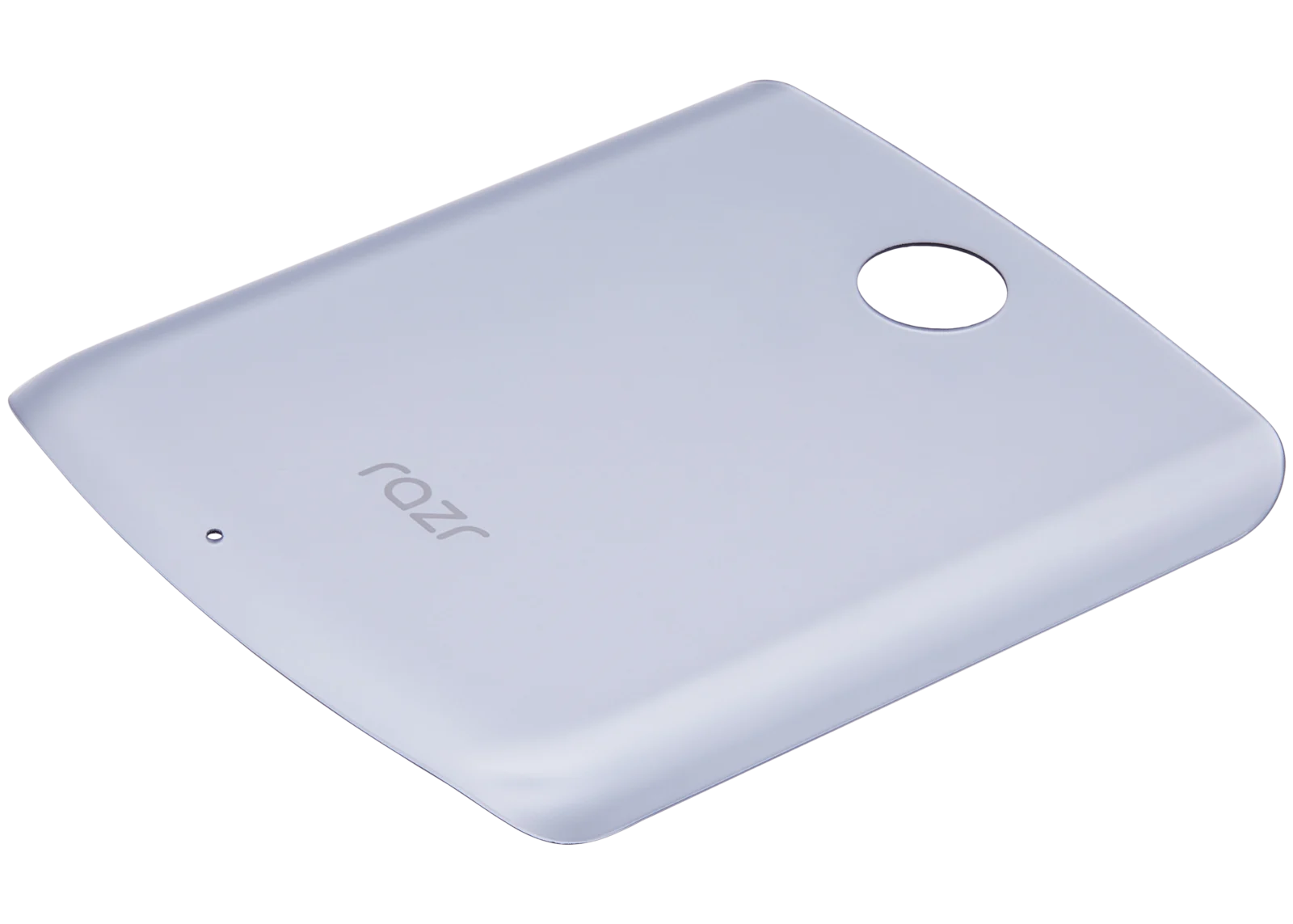 Back cover Glass For Motorola Razr 5G (XT2071 / 2020) (Liquid Mercury) (Genuine OEM) - Image 5
