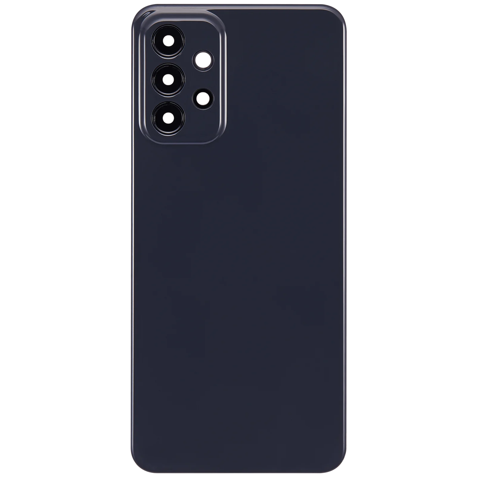 Back cover Glass For Samsung Galaxy A23 (A235 / 2022) (Aftermarket Plus) (Black) - Image 2