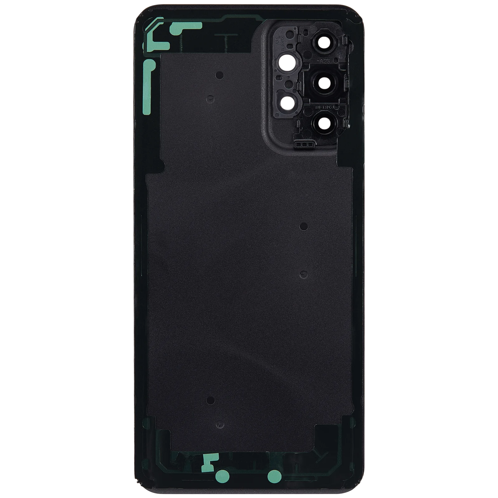 Back cover Glass For Samsung Galaxy A23 (A235 / 2022) (Aftermarket Plus) (Black) - Image 3