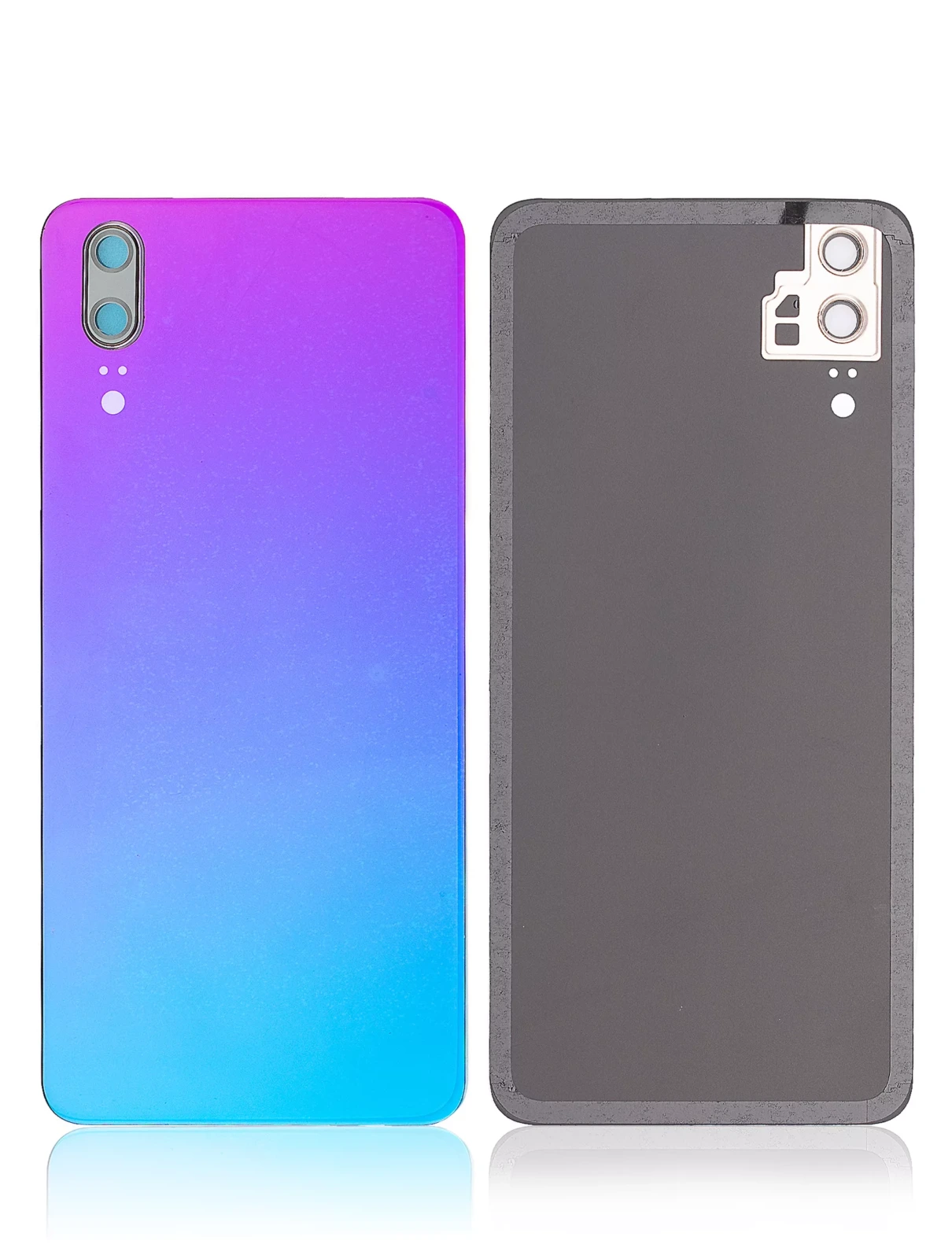 Back cover Glass With Camera Lens For Huawei P20 (Aurora) - Image 9