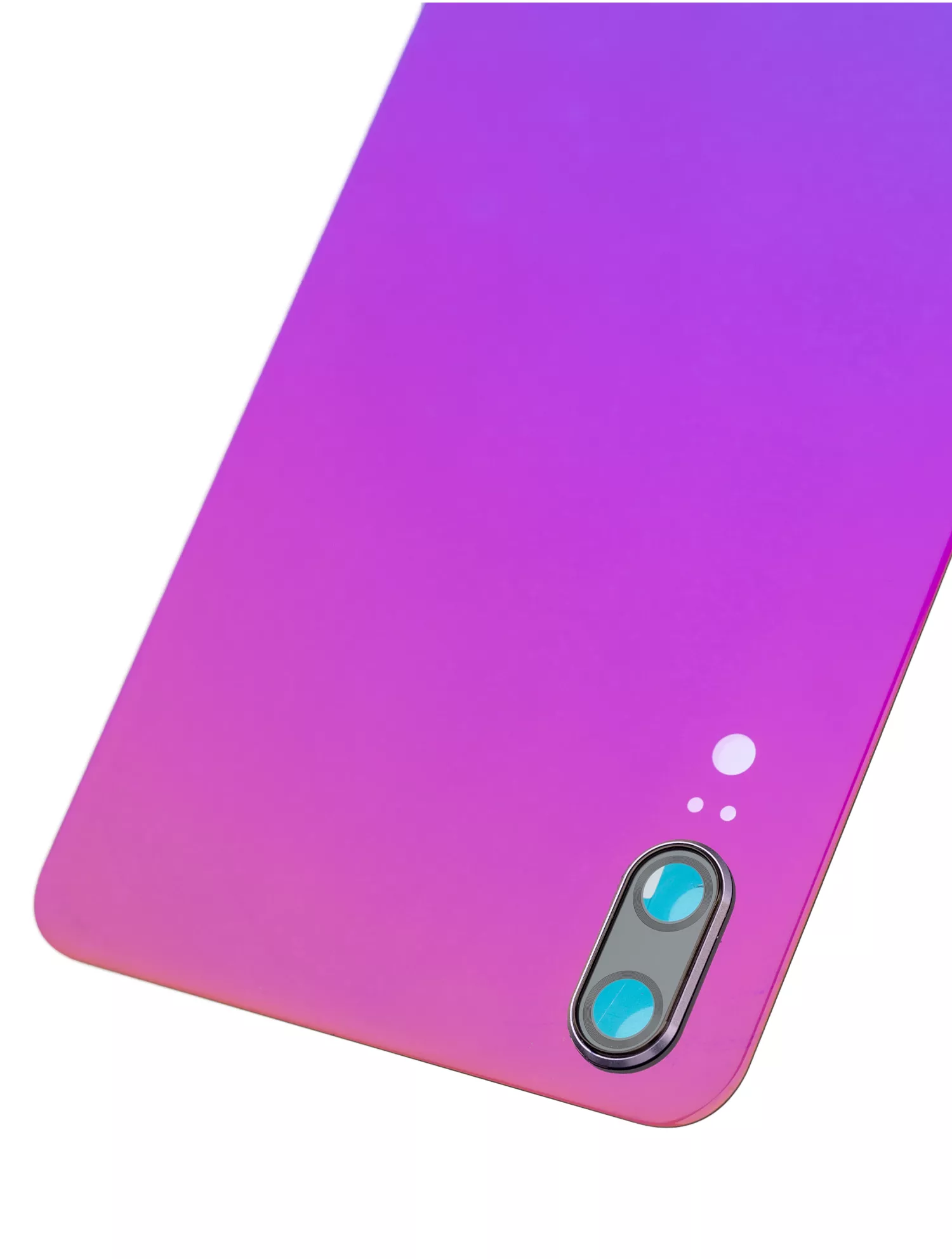 Back cover Glass With Camera Lens For Huawei P20 (Aurora) - Image 2