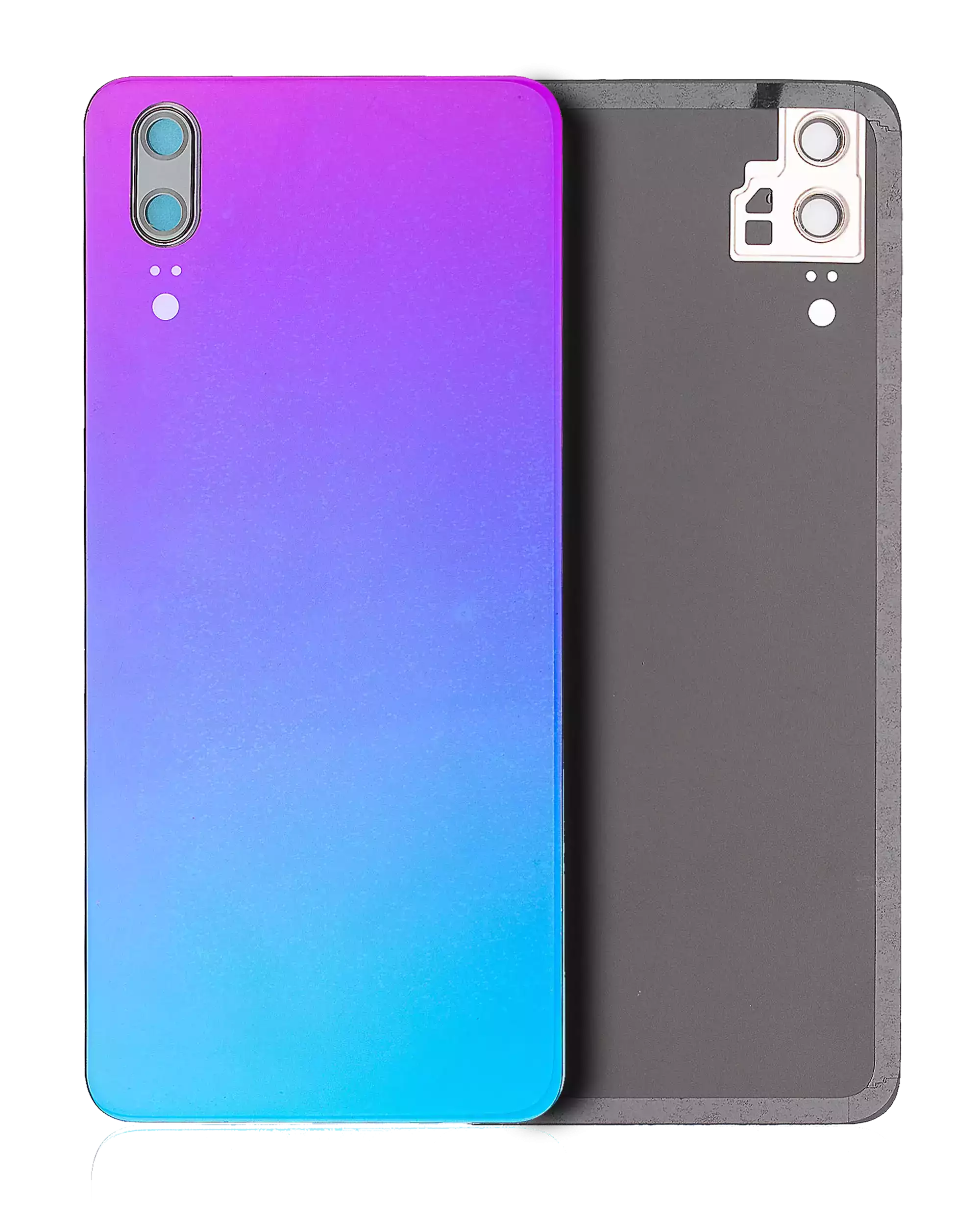 Back cover Glass With Camera Lens For Huawei P20 (Aurora) - Image 10