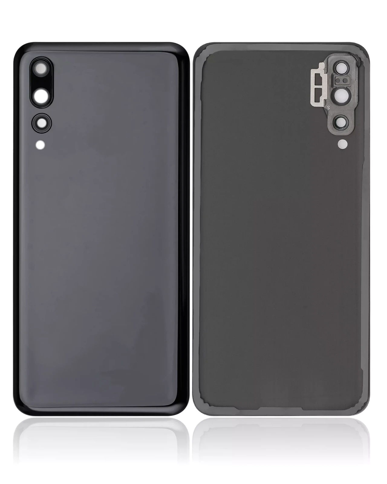 Back cover Glass With Camera Lens For Huawei P20 Pro (Black)