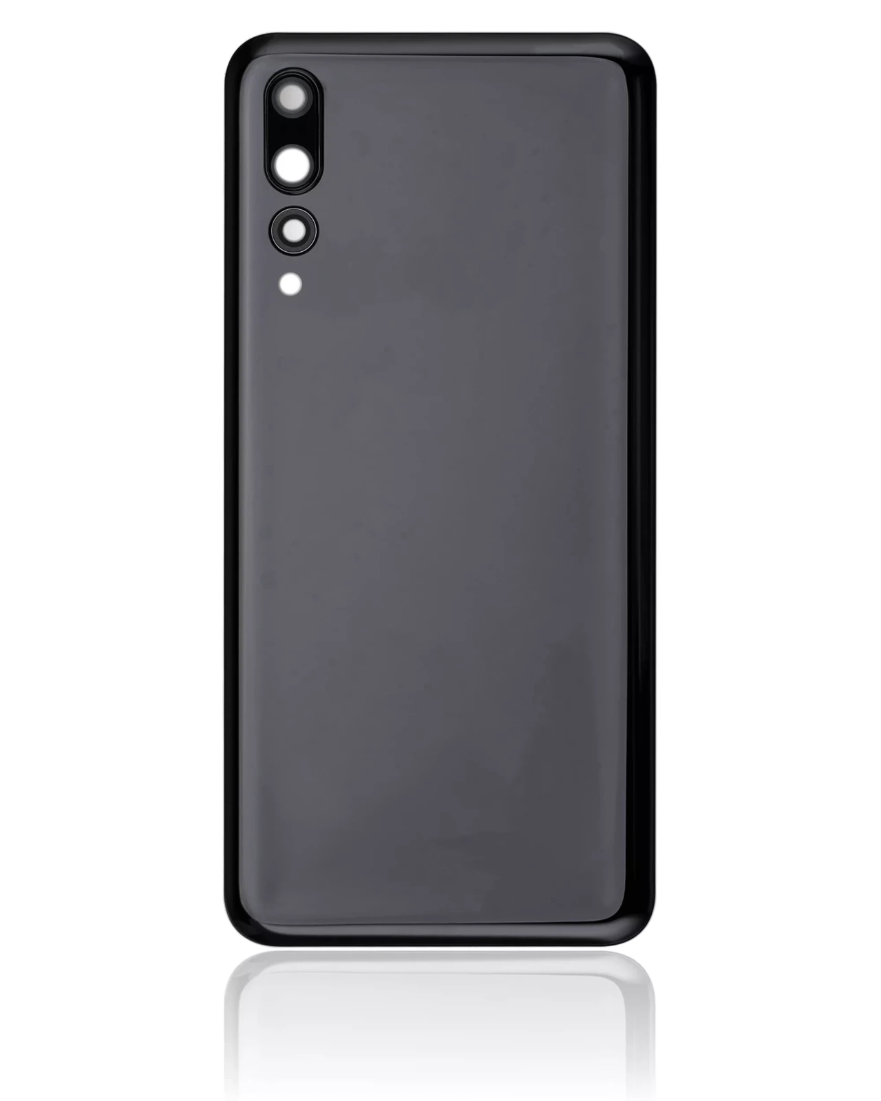 Back cover Glass With Camera Lens For Huawei P20 Pro (Black) - Image 2