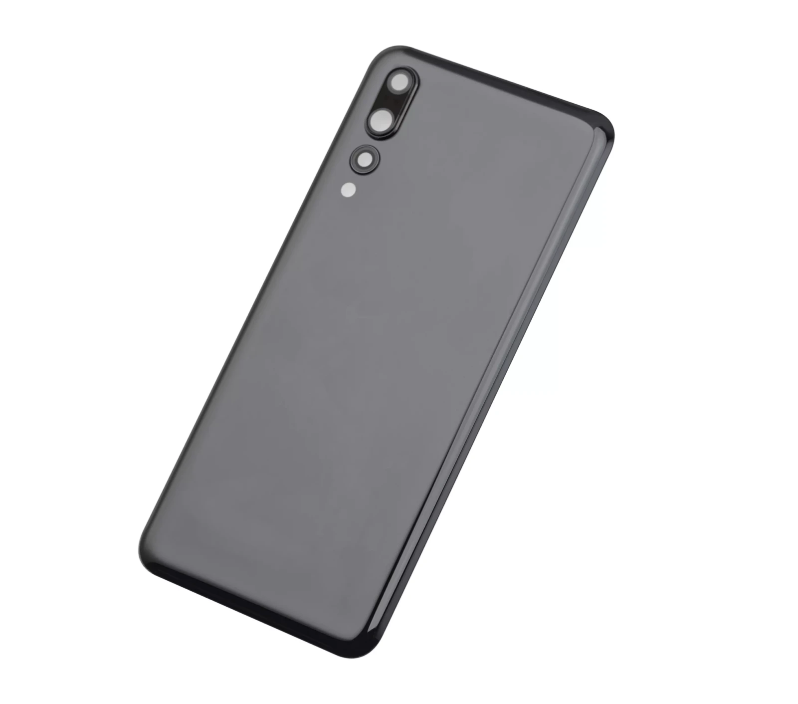 Back cover Glass With Camera Lens For Huawei P20 Pro (Black) - Image 7