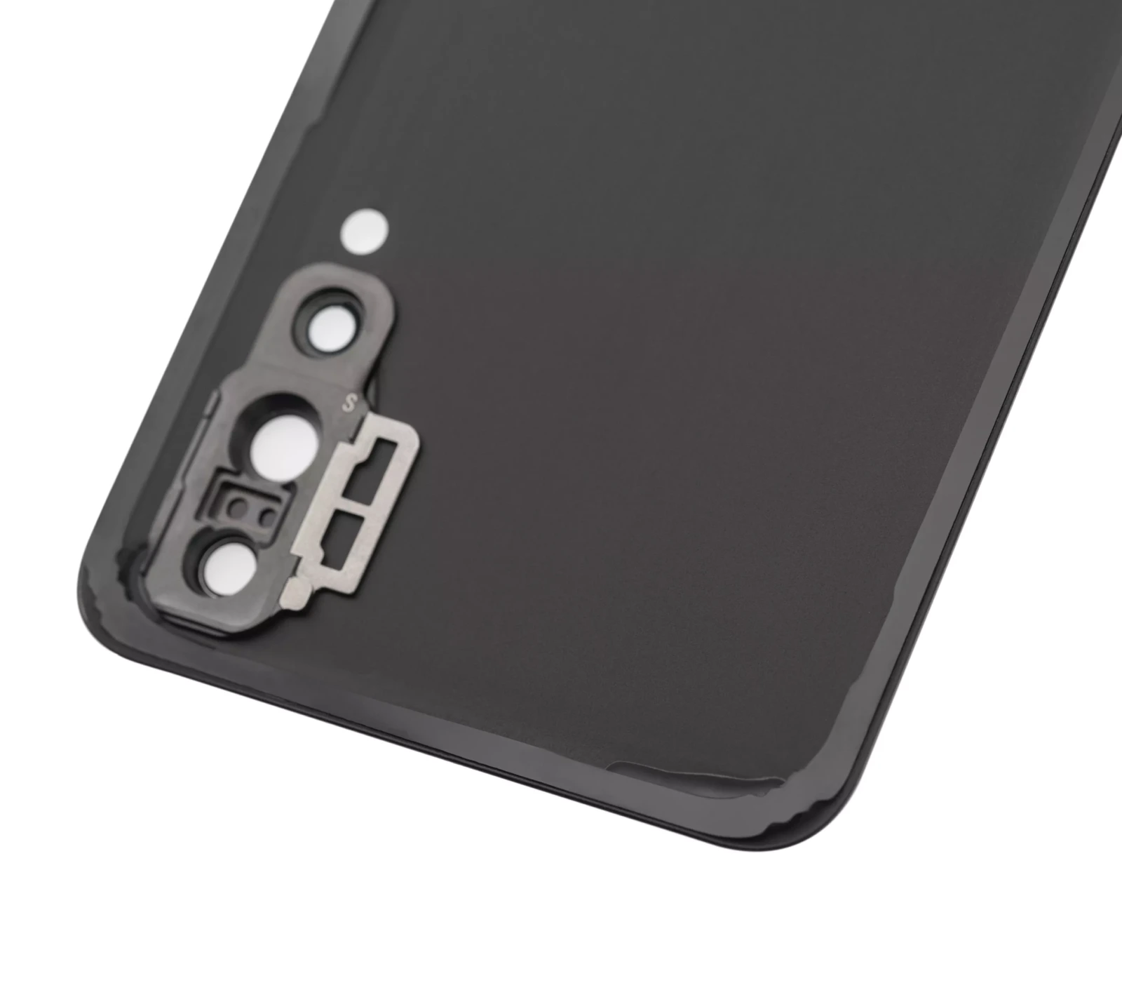 Back cover Glass With Camera Lens For Huawei P20 Pro (Black) - Image 6
