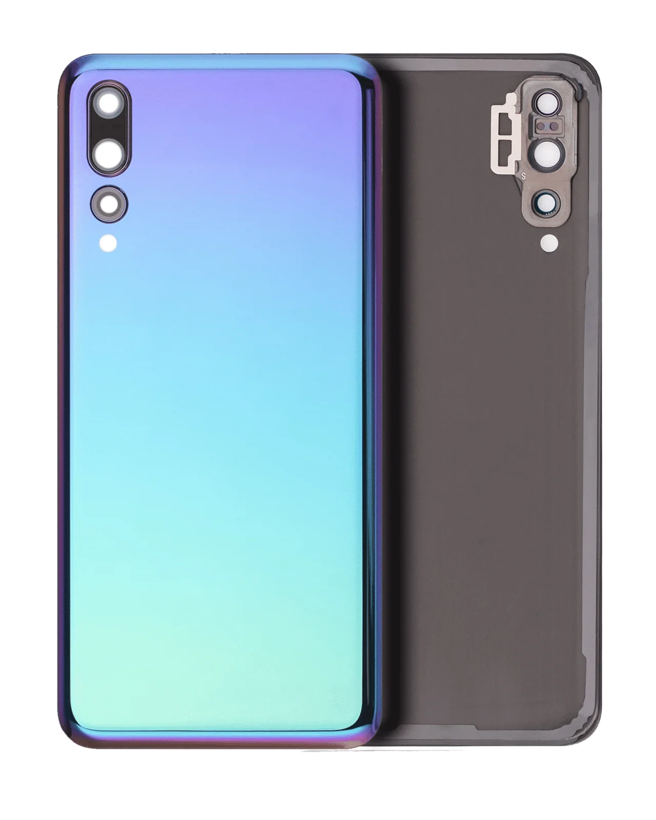 Back cover Glass With Camera Lens For Huawei P20 Pro (Twilight) - Image 10