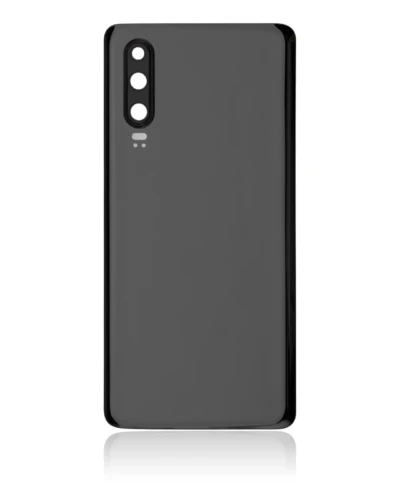 Back cover Glass With Camera Lens For Huawei P30 (Black)