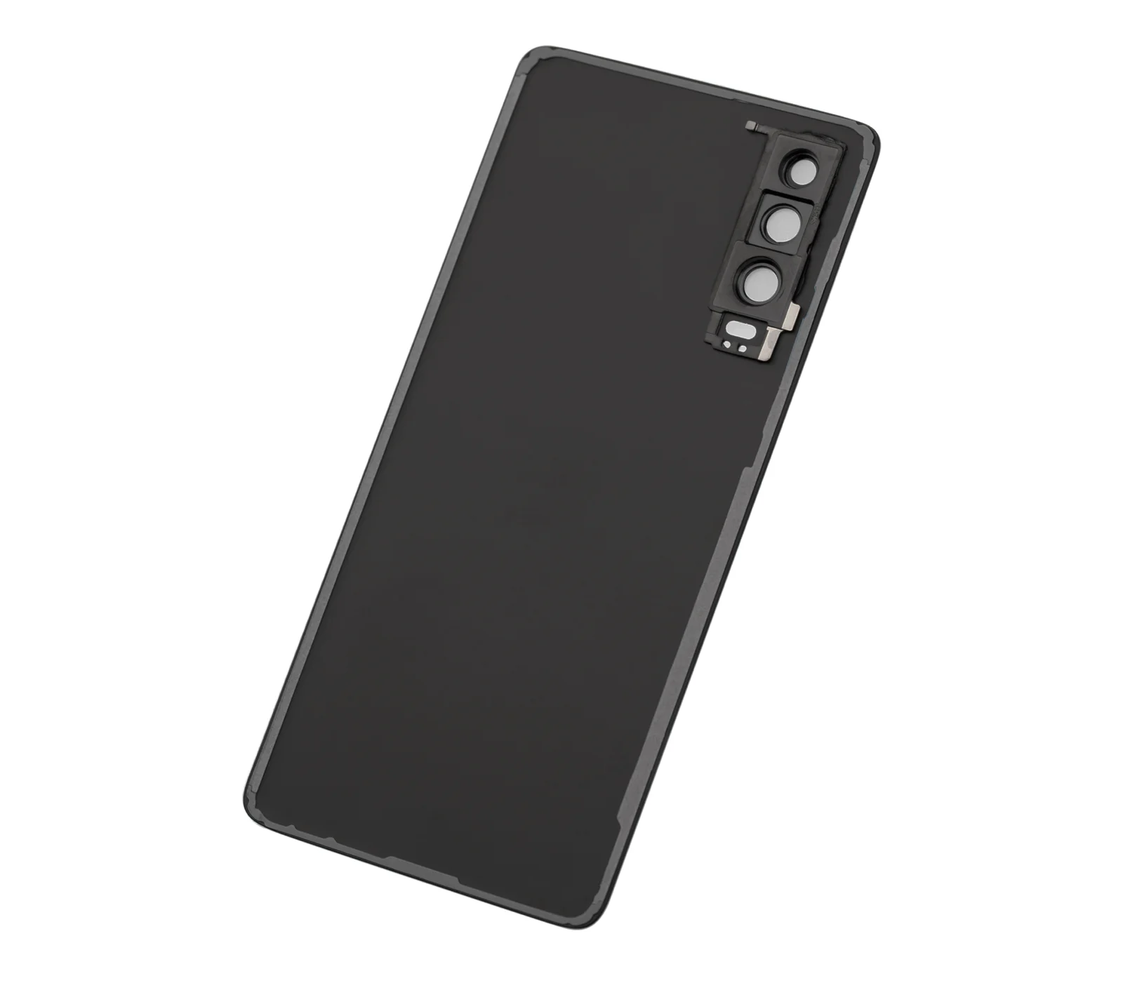 Back cover Glass With Camera Lens For Huawei P30 (Black) - Image 3