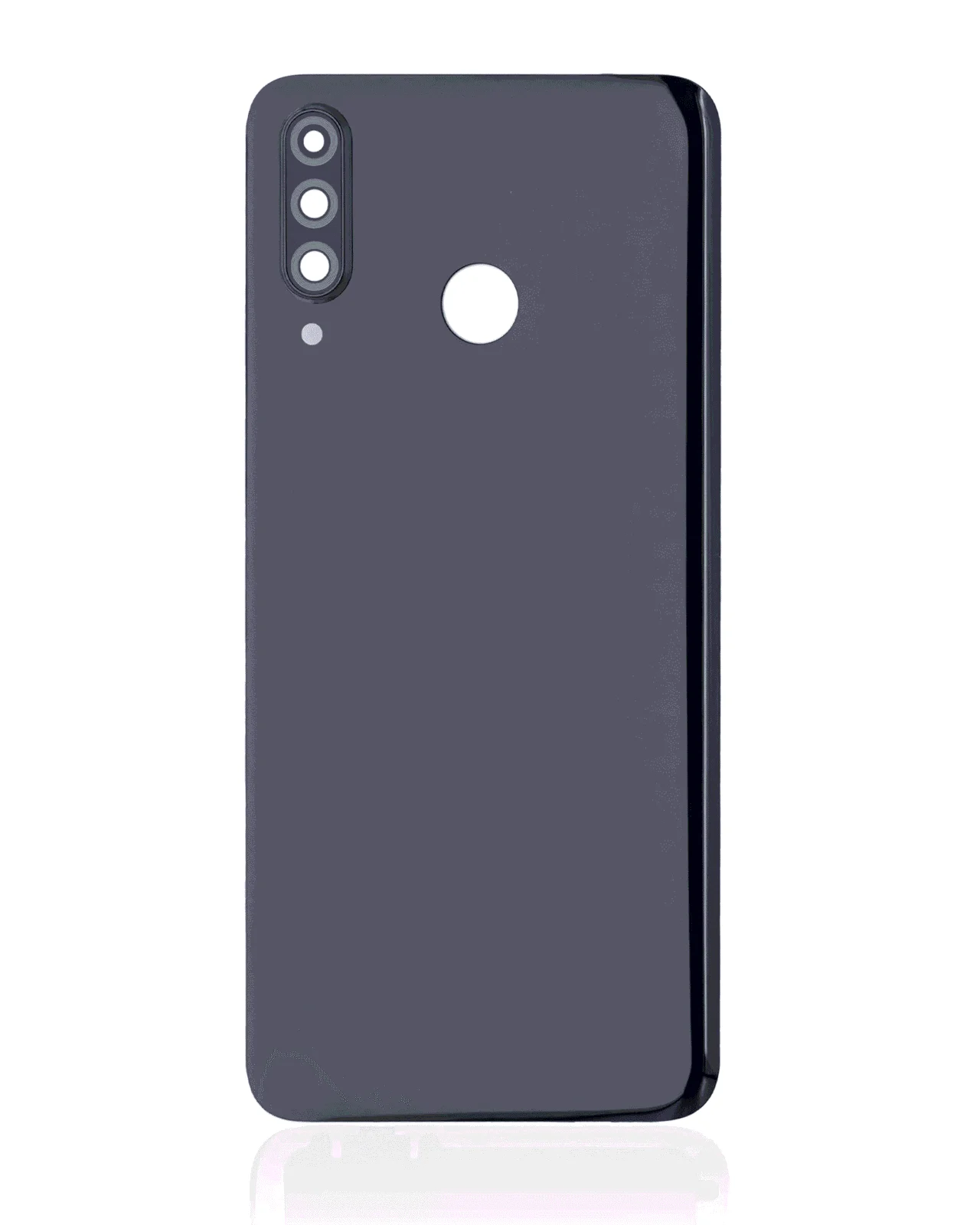 Back cover Glass With Camera Lens For Huawei P30 Lite / Nova 4E (4GB RAM / Without Logo) (Midnight Black) - Image 7