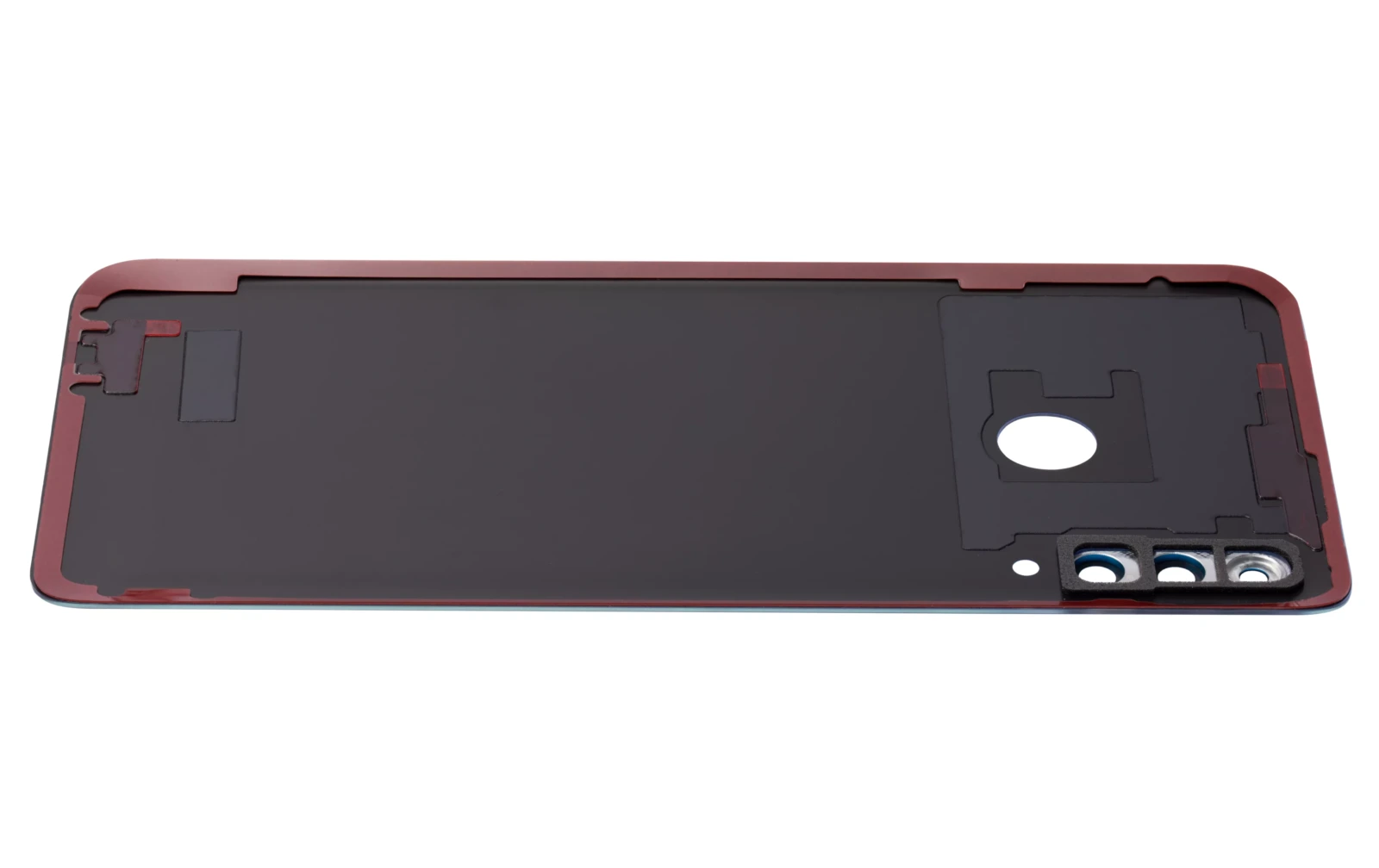 Back cover Glass With Camera Lens For Huawei P30 Lite / Nova 4E (4GB RAM / Without Logo) (Peacock Blue) - Image 10