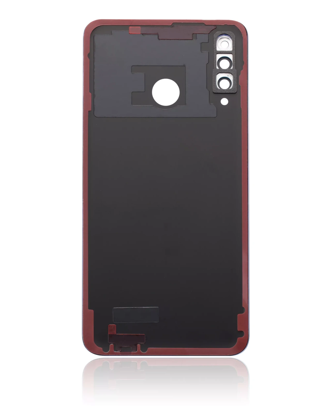 Back cover Glass With Camera Lens For Huawei P30 Lite / Nova 4E (4GB RAM / Without Logo) (Peacock Blue) - Image 3