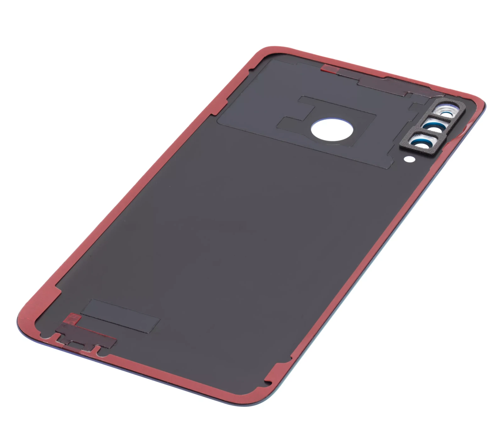 Back cover Glass With Camera Lens For Huawei P30 Lite / Nova 4E (4GB RAM / Without Logo) (Peacock Blue) - Image 5