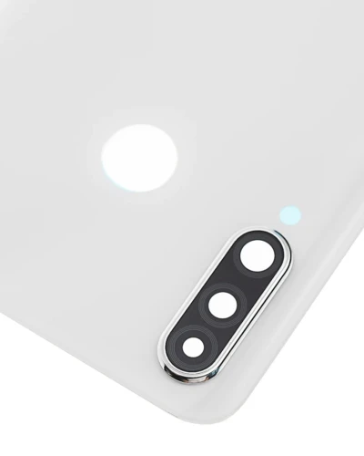 Back cover Glass With Camera Lens For Huawei P30 Lite / Nova 4E (6GB RAM / Without Logo) (Pearl White)