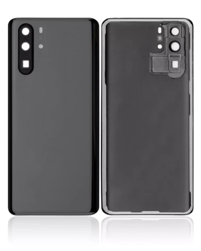 Back cover Glass With Camera Lens For Huawei P30 Pro (Black)