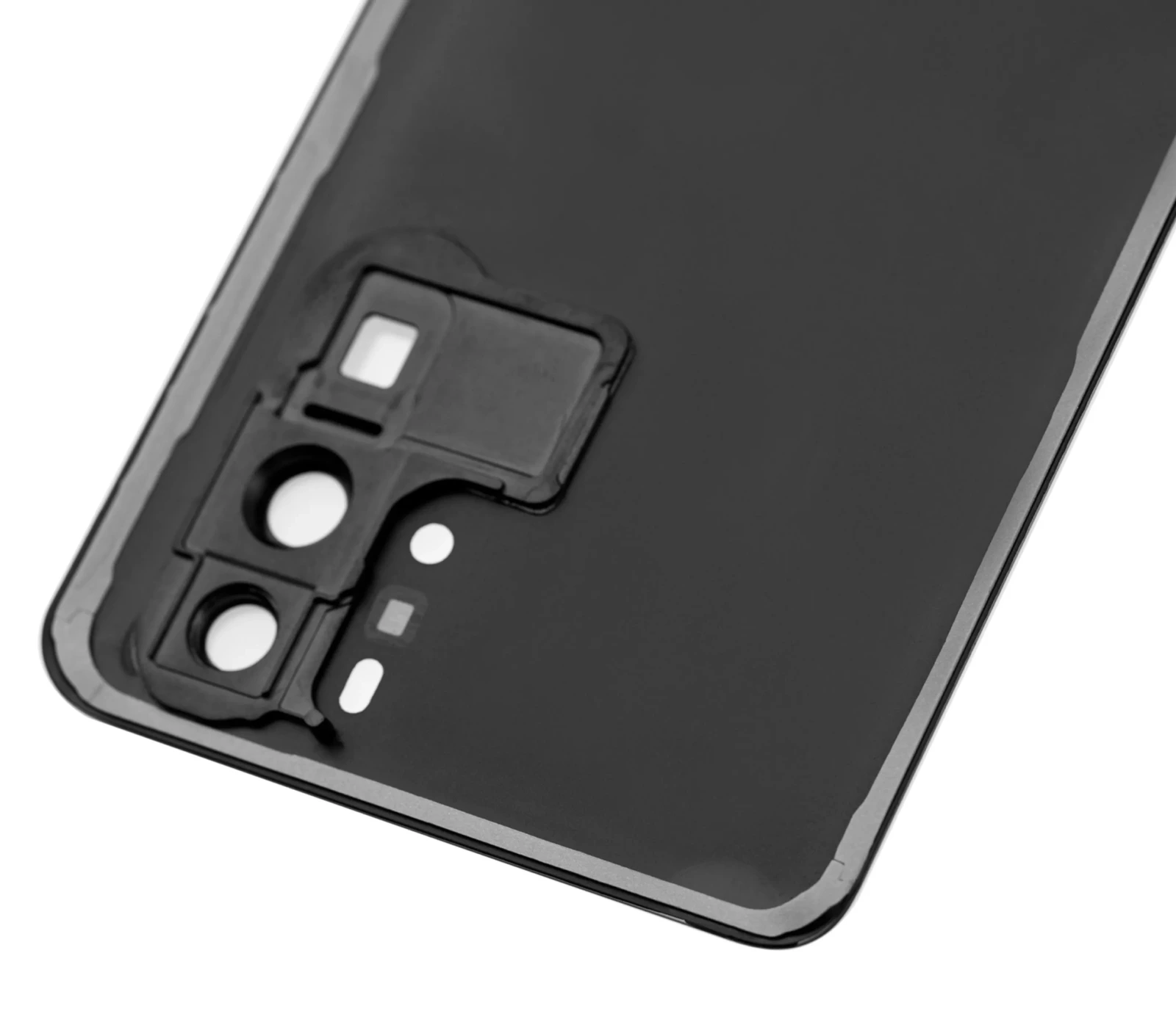 Back cover Glass With Camera Lens For Huawei P30 Pro (Black) - Image 6