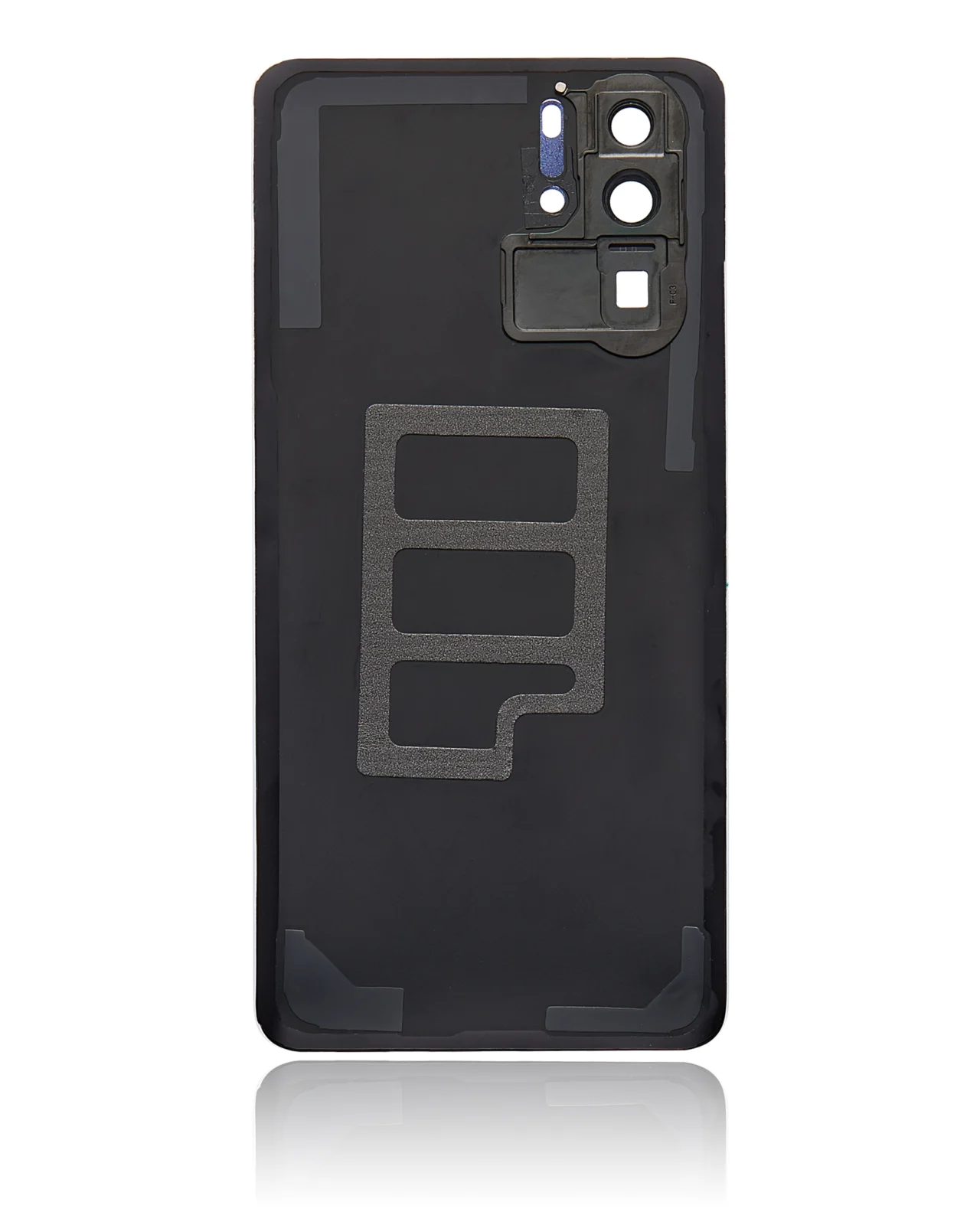 Back cover Glass With Camera Lens For Huawei P30 Pro (Pearl White) - Image 3