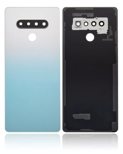 Back cover Glass With Camera Lens For LG Stylo 6 / K71 (Blue)