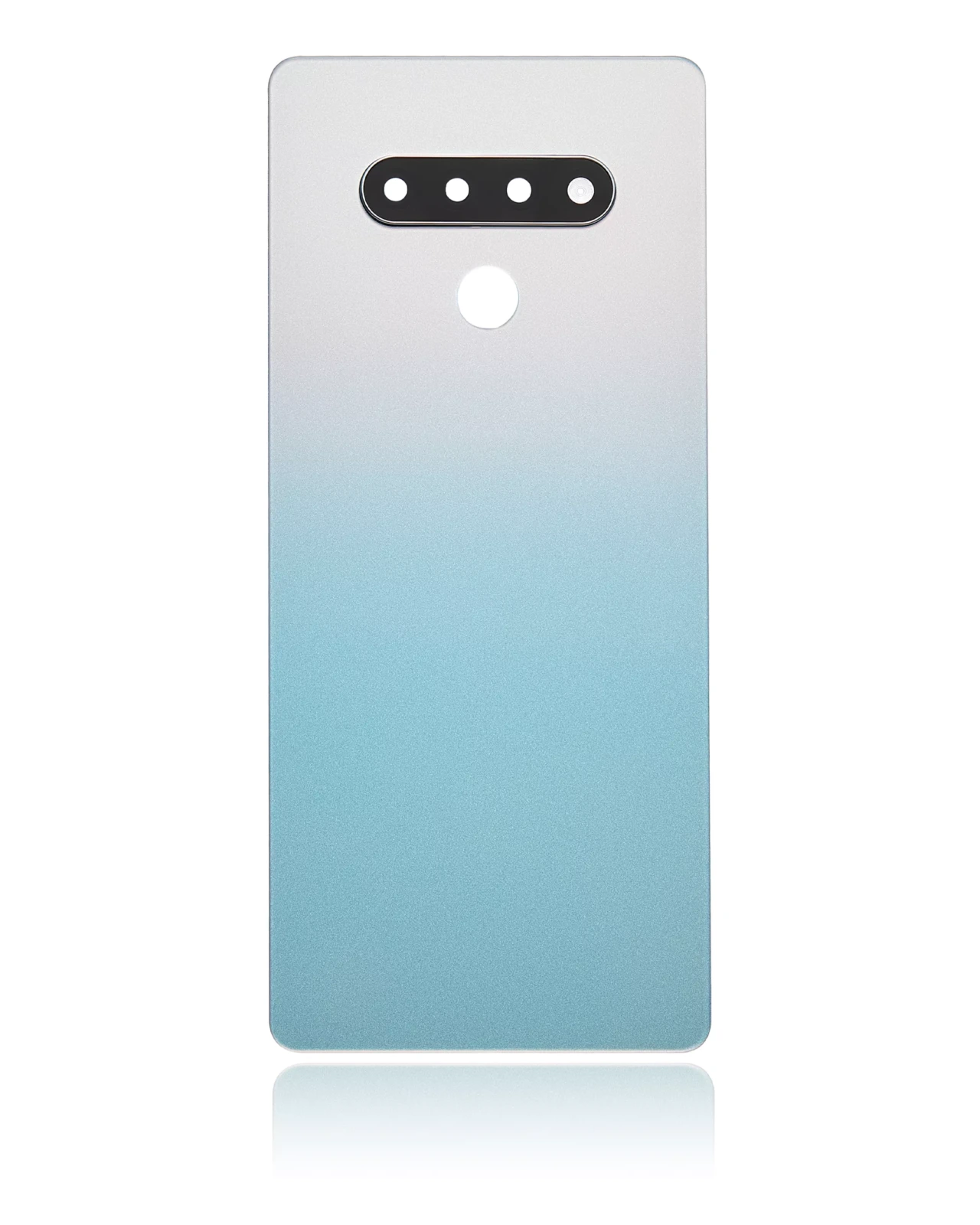 Back cover Glass With Camera Lens For LG Stylo 6 / K71 (Blue) - Image 2
