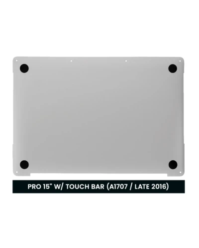 Bottom Case For MacBook Pro 15" A1707 (2016-2017) / A1990 (2018-2019) (OEM New) (Silver)