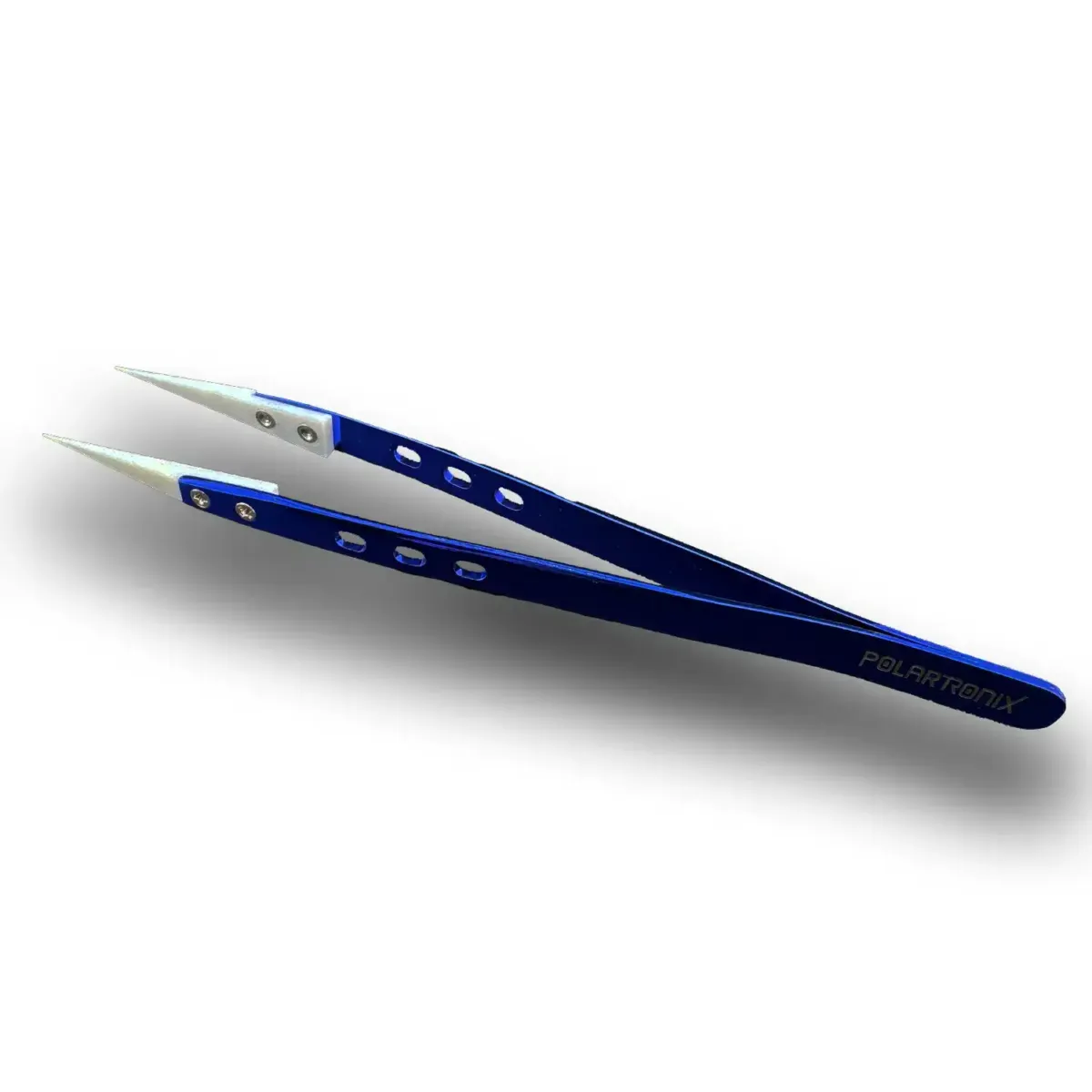 CT-01 Ceramic Precision Straight Tip Tweezer ESD Safe Anti-Static / Ultra Sharp Tip for Micro Soldering & Electronics Repair (PolarTronix) - Image 4