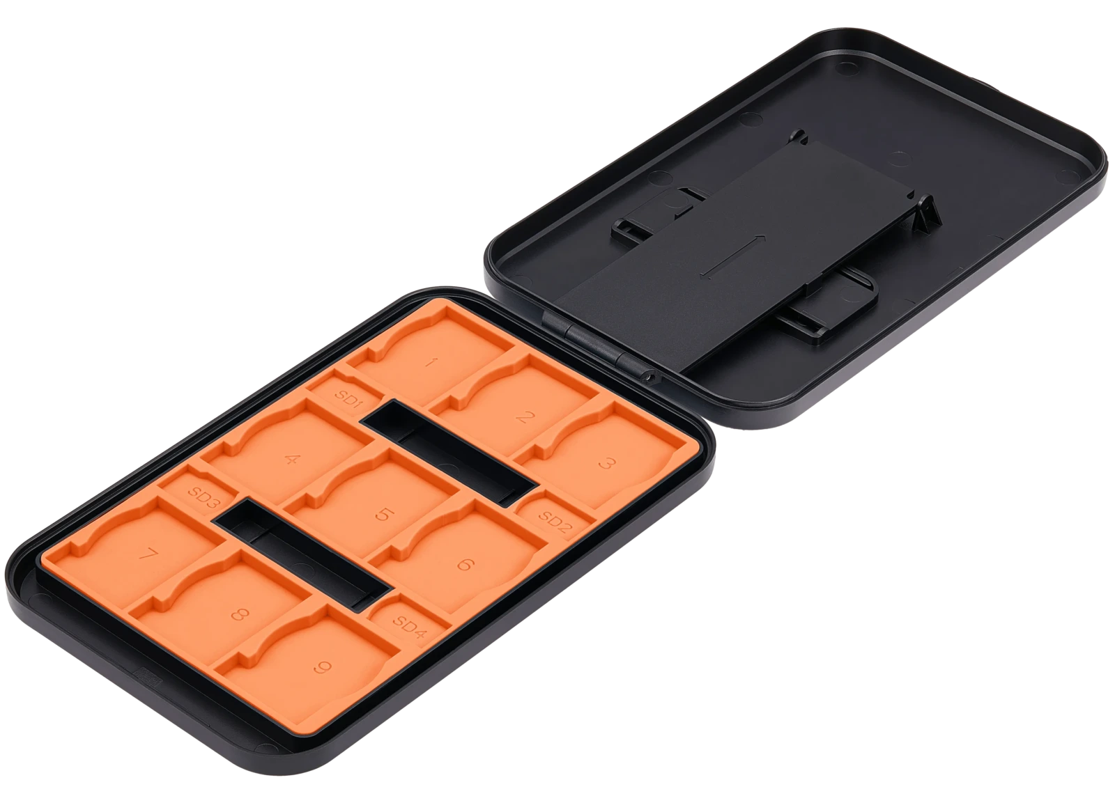 Card Box Stand For Nintendo Switch / Switch 2 / Switch Lite / Switch OLED Console (Orange)