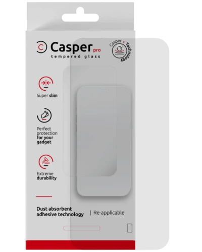 Casper Pro Tempered Glass For Motorola Moto G67 / G77 / G87 (Retail Pack) (Clear)