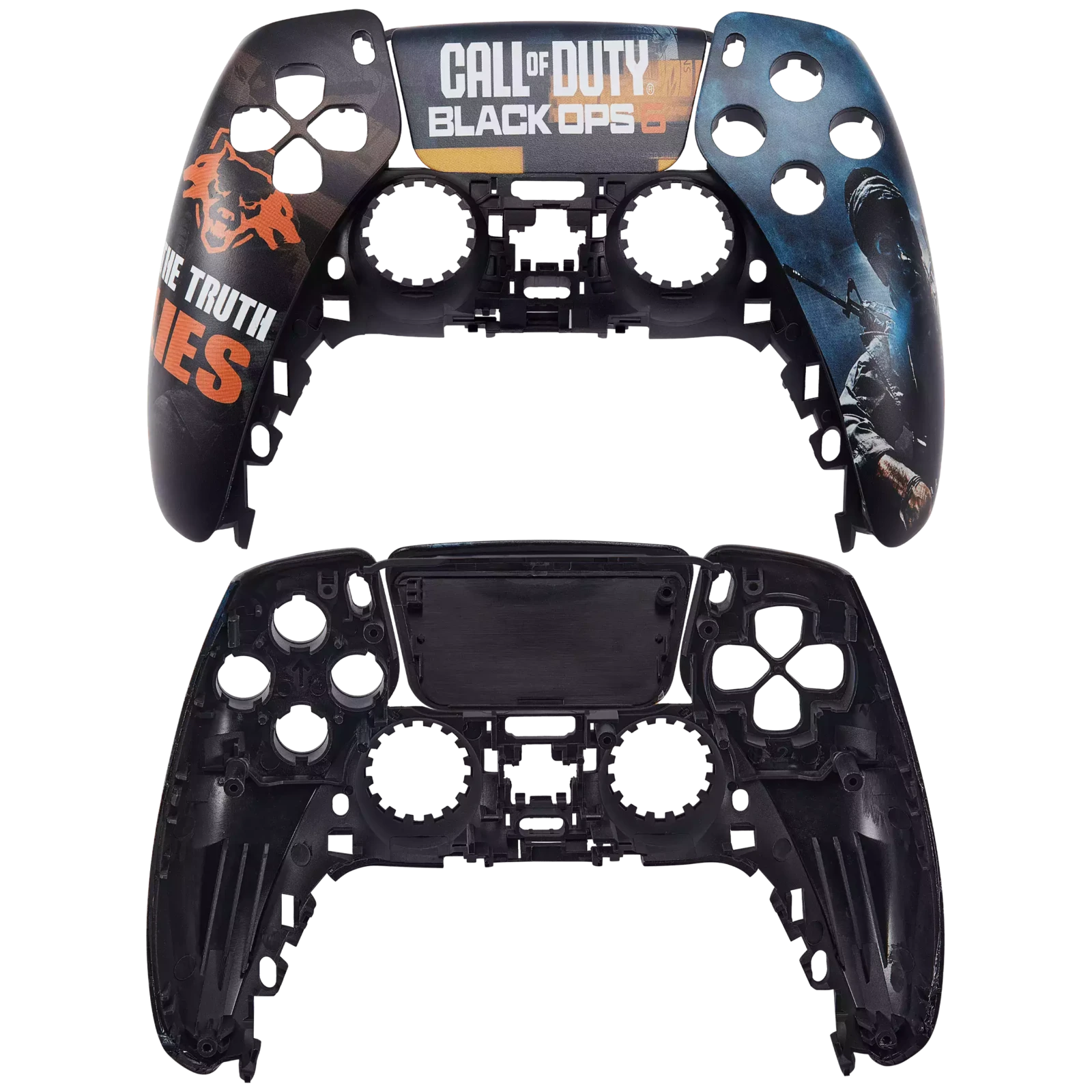 Controller Cover For PlayStation 5 (Call Of Duty Black OPS6 ) (2 Piece Set)